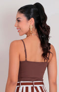 Blusa básica de tirantes