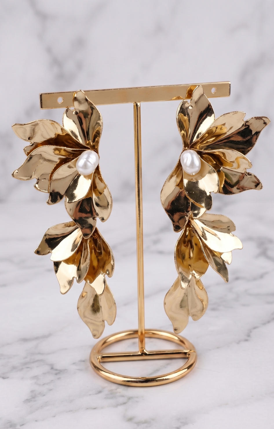 Aretes Flor Perla - ARETES Boutiquemirel 