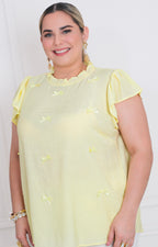 Blusa con moños - BLUSAS CURVY Boutiquemirel 