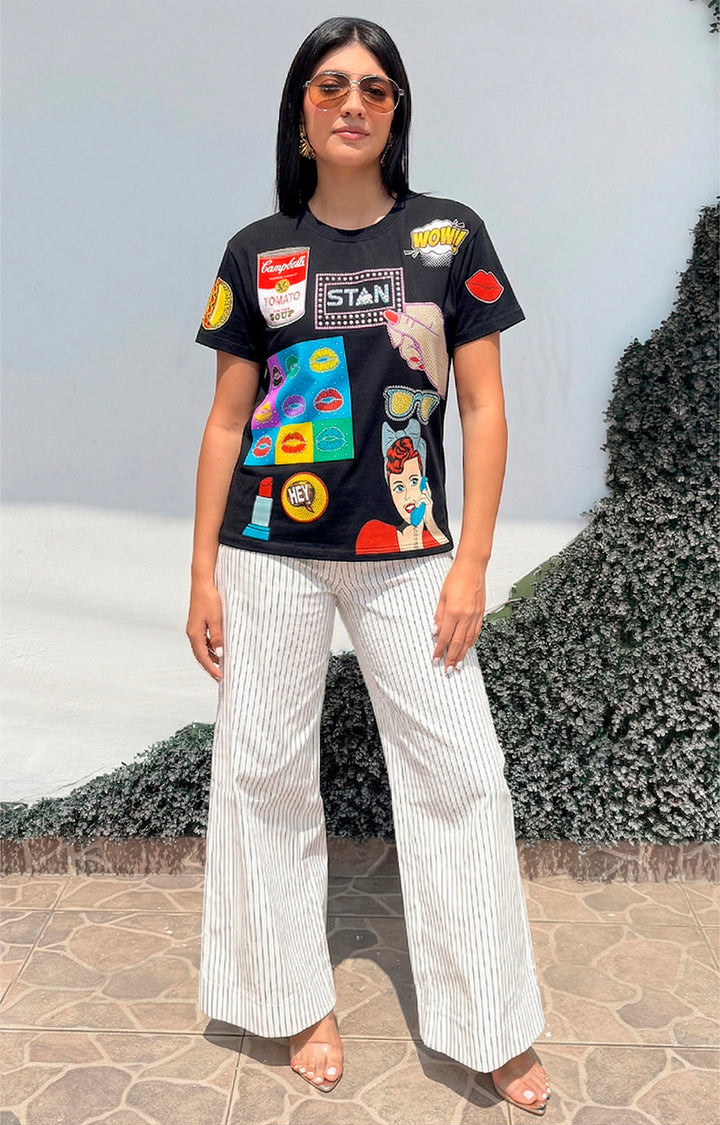 Blusa estampada - BLUSAS REGULAR Boutiquemirel 