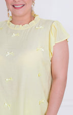 Blusa con moños - BLUSAS CURVY Boutiquemirel 