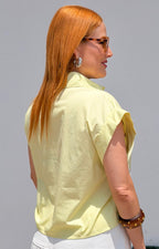 Blusa con bordado floral blanco - BLUSAS REGULAR Boutiquemirel 