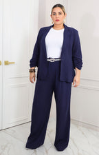Saco azul marino
