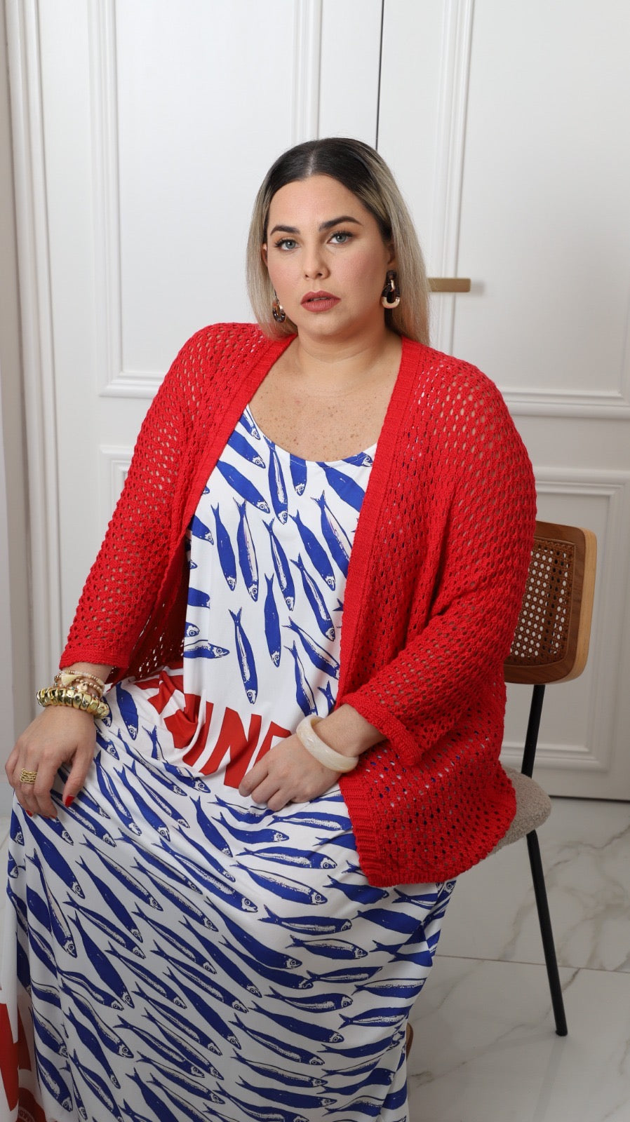 Cardigan tejido de punto
