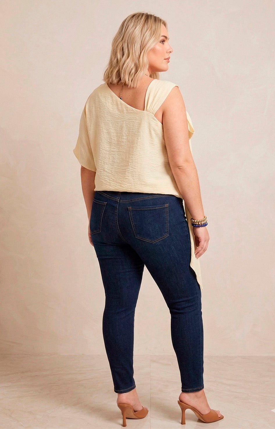 B*2-26*LIDELE*BAM218*AMARILLO - BLUSAS CURVY Boutiquemirel 