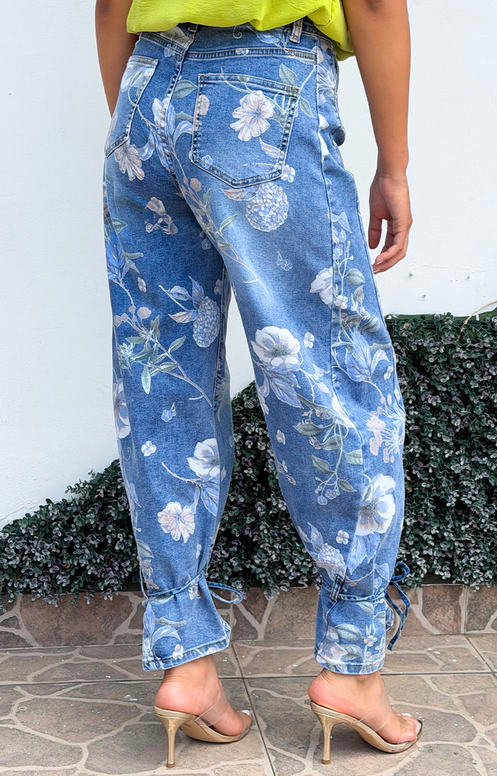 Pantalón de mezclilla estampado - PANTALON MEZCLILLA REGULAR Boutiquemirel 