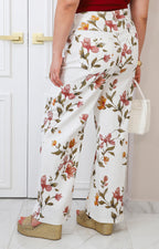 Pantalón estampado floral