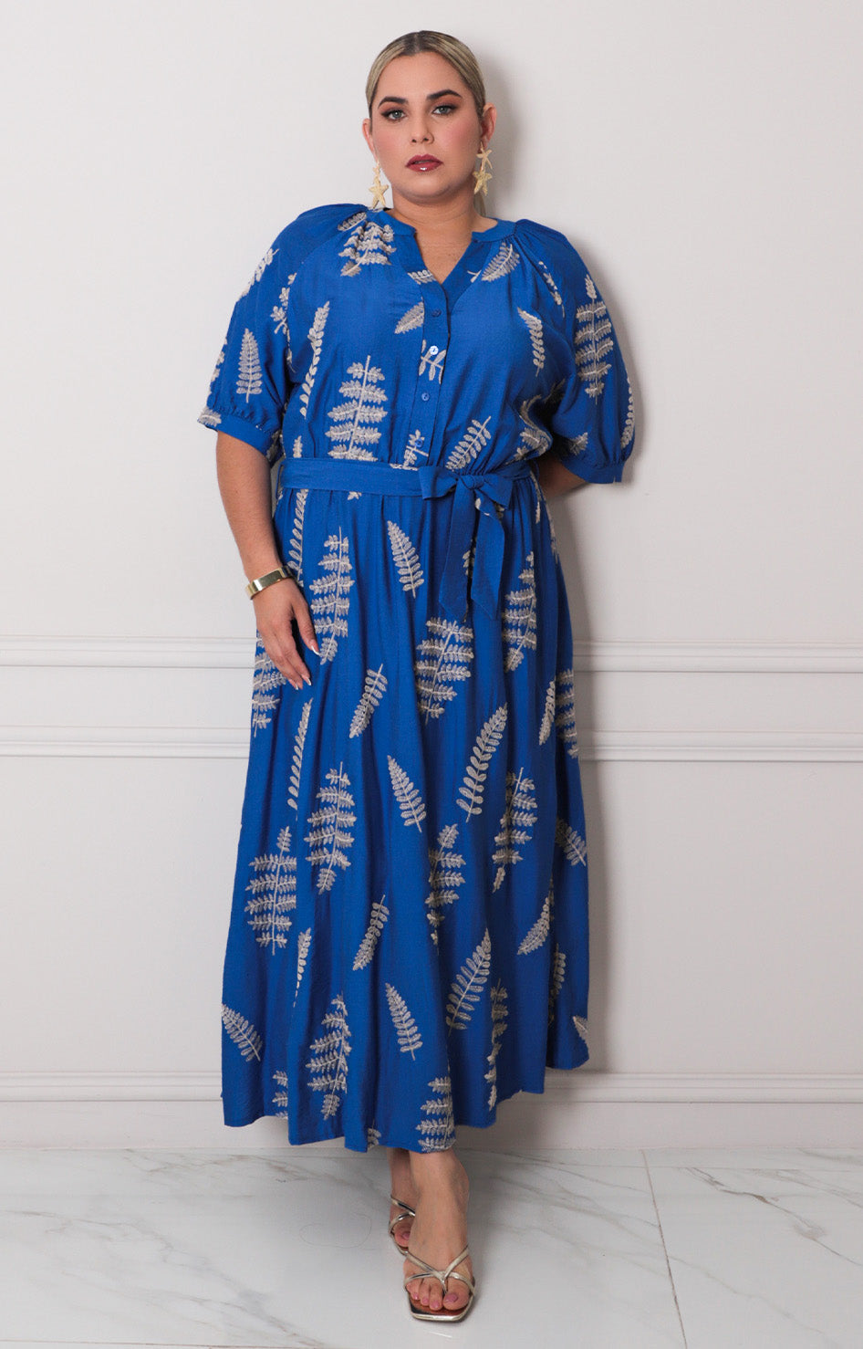 Vestido azul eléctrico - VESTIDO XL Boutiquemirel 