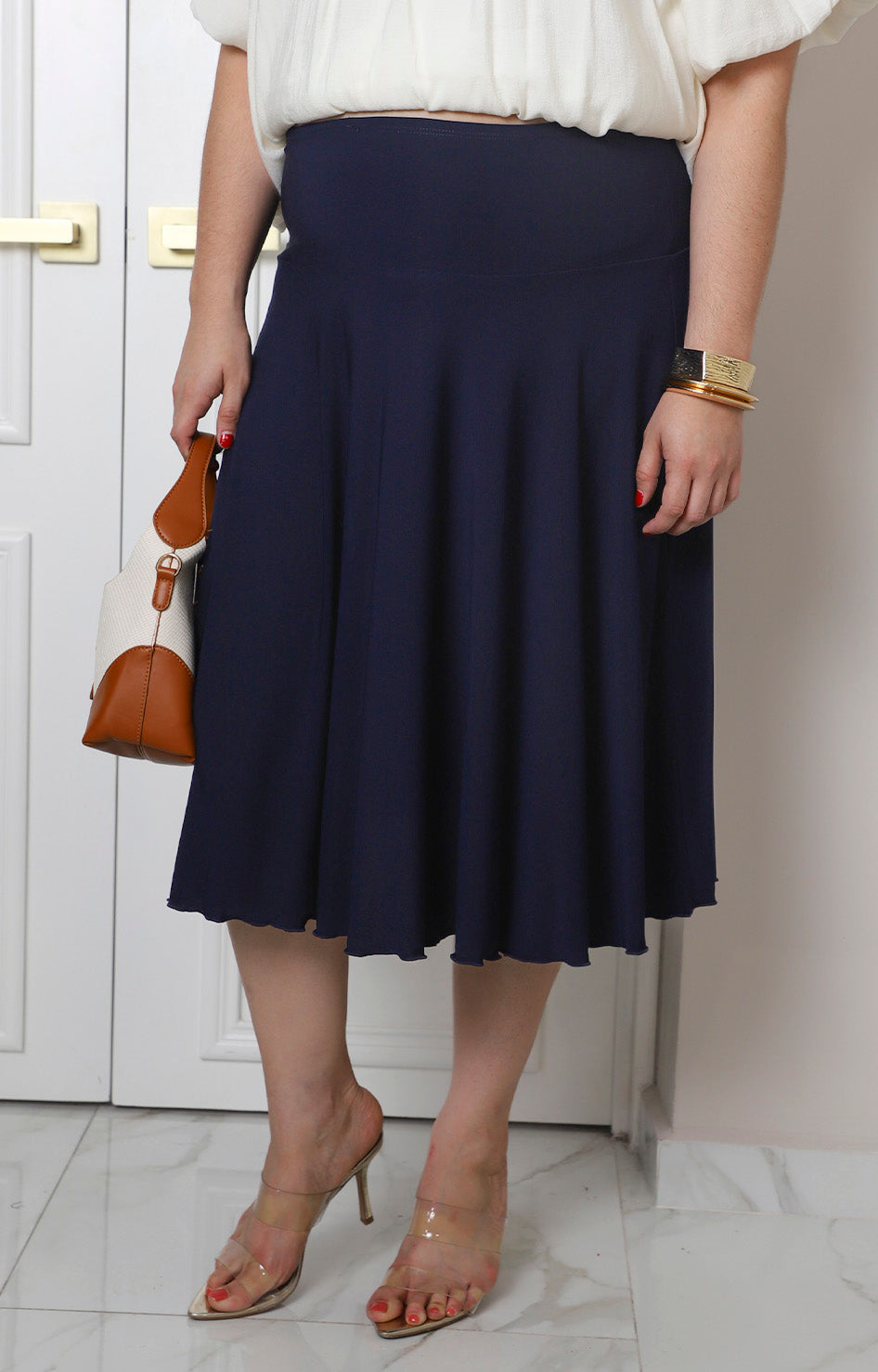 Falda Midi Circular