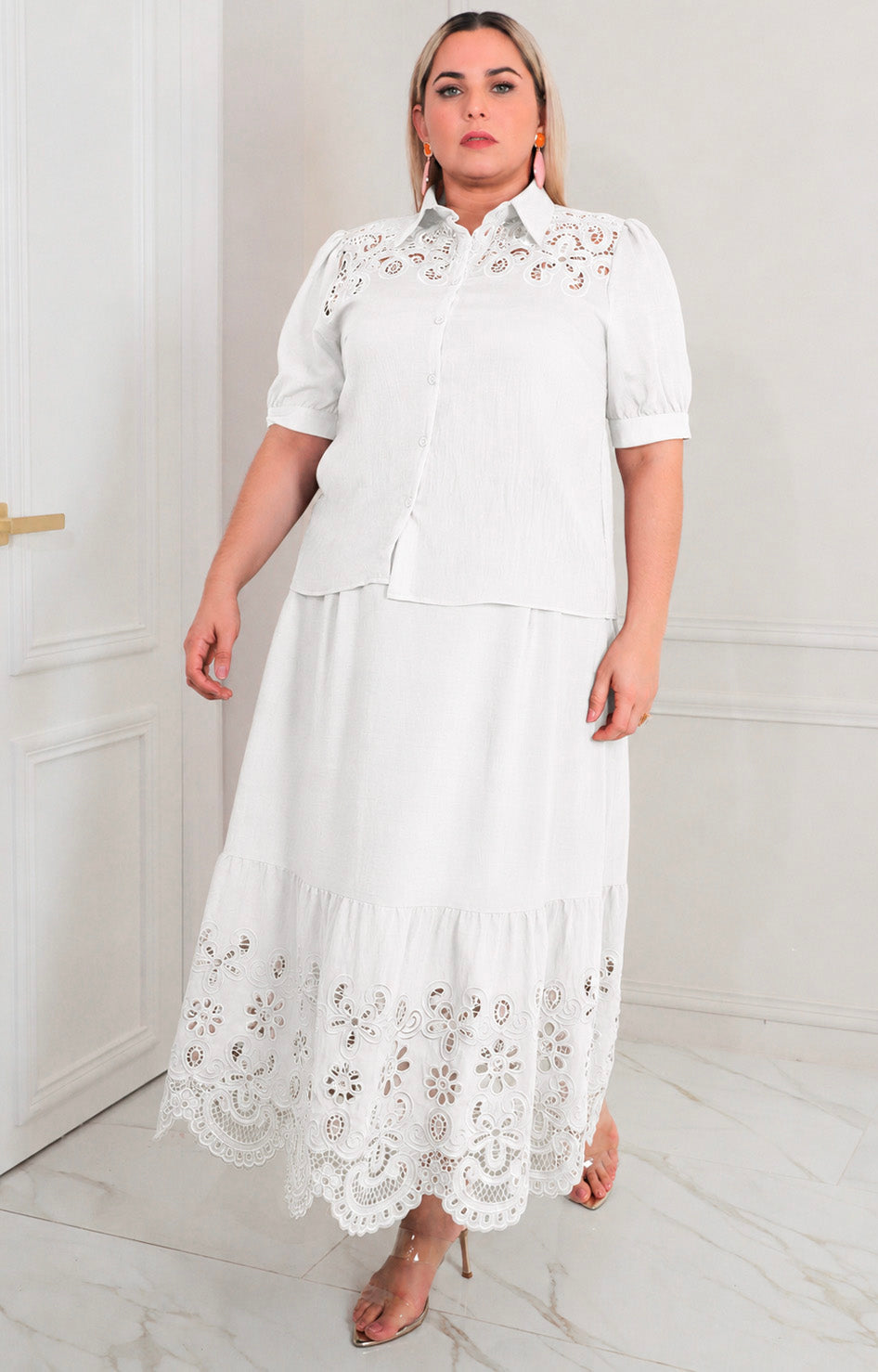 Conjunto con bordado - CONJUNTO CURVY Boutiquemirel 