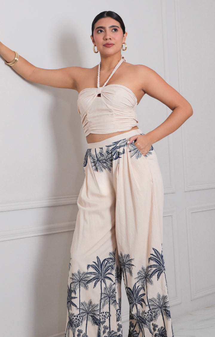 Conjunto beige estampado - CONJUNTO REGULAR Boutiquemirel 