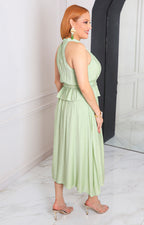 Conjunto verde halter