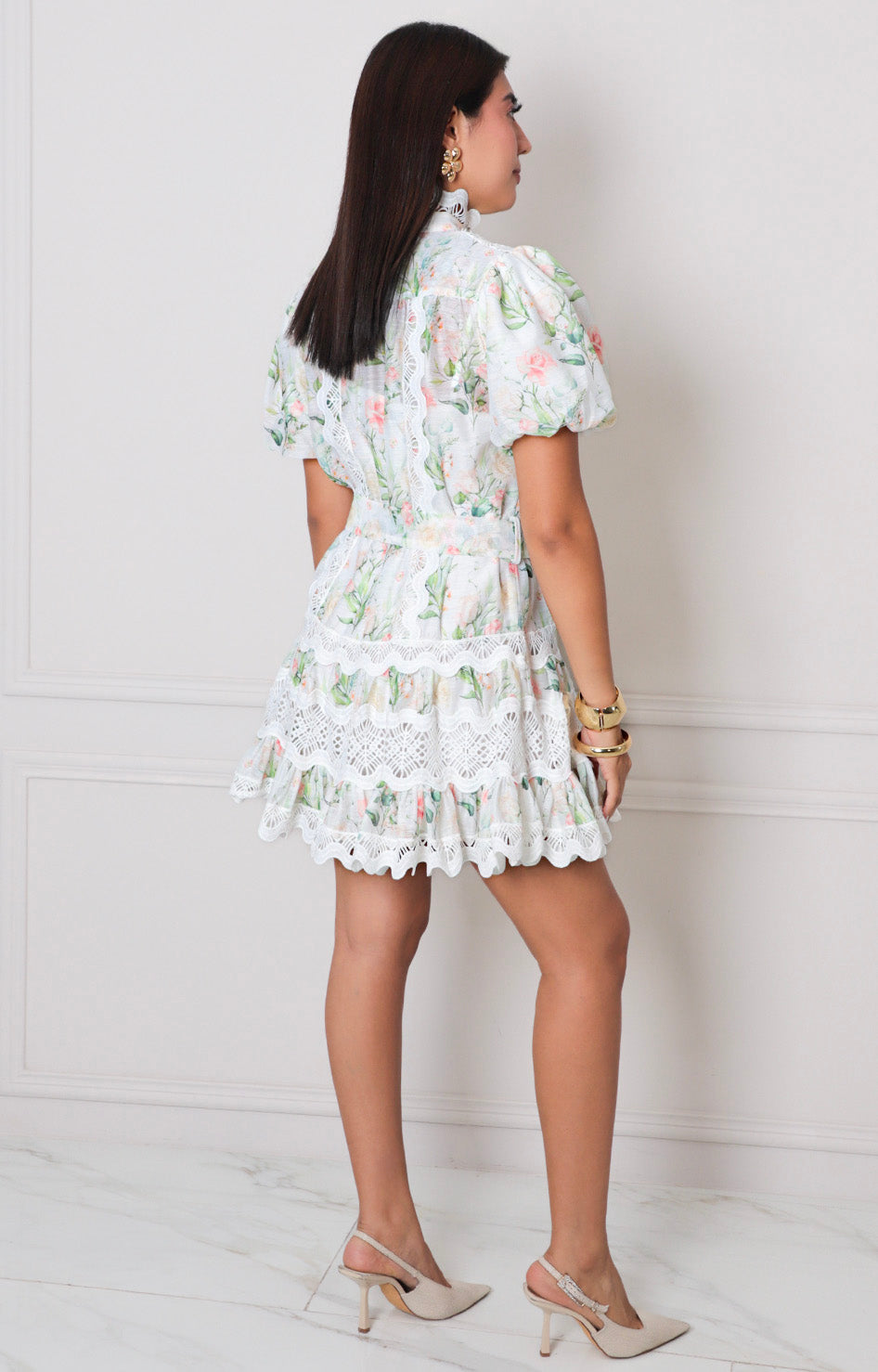 Vestido estampado con lazo - VESTIDO CORTO REGULAR Boutiquemirel 