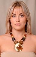 Collar con dije geométrico - COLLARES Boutiquemirel 