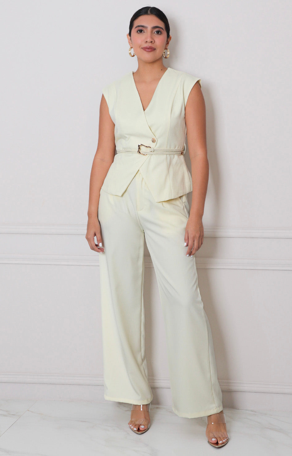 Conjunto amarillo - CONJUNTO REGULAR Boutiquemirel 