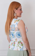 B*4-26*TOMATO*IJ10314*ESTAMPADO - BLUSAS REGULAR Boutiquemirel 