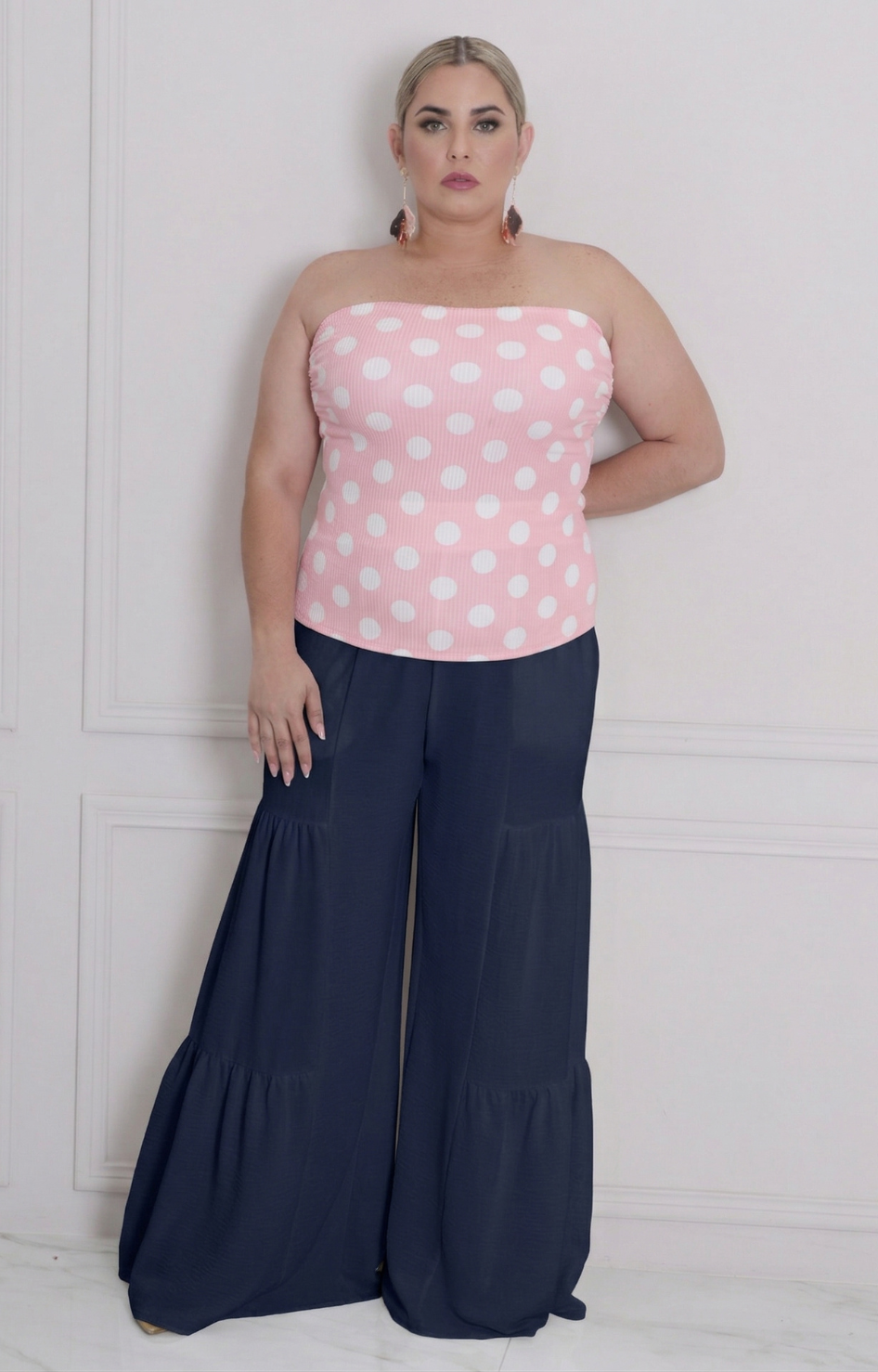 Pantalon amplio - PANTALON CURVY Boutiquemirel 