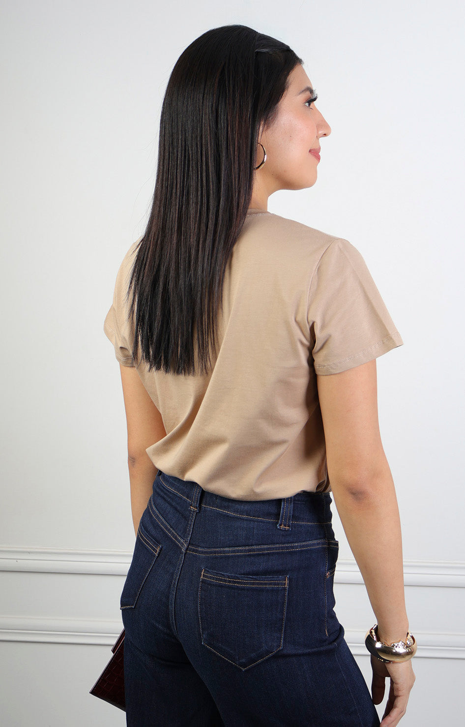 Blusa estampado gráfico 3D