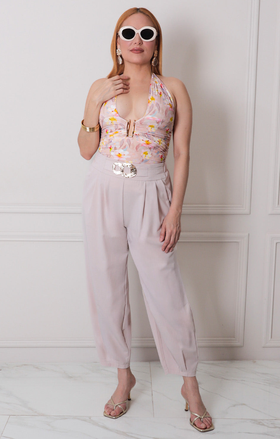 Blusa halter estampado - BLUSAS REGULAR Boutiquemirel 