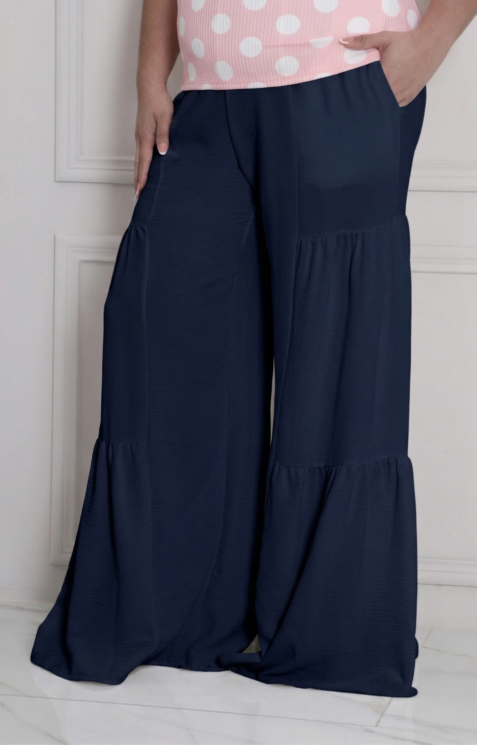 Pantalon amplio - PANTALON CURVY Boutiquemirel 