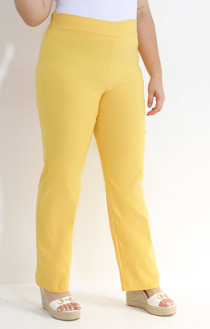 Pantalon amarillo recto - PANTALON Boutiquemirel 