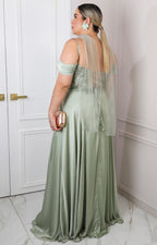 Vestido largo de tirantes
