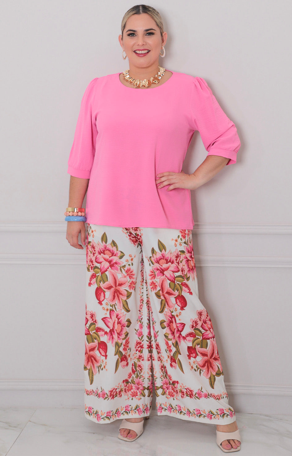 Blusa lisa - BLUSAS CURVY Boutiquemirel 