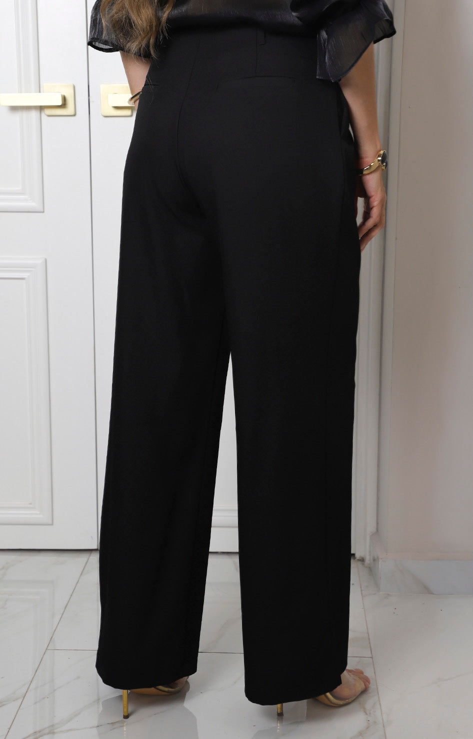 Pantalón sastre de pierna ancha