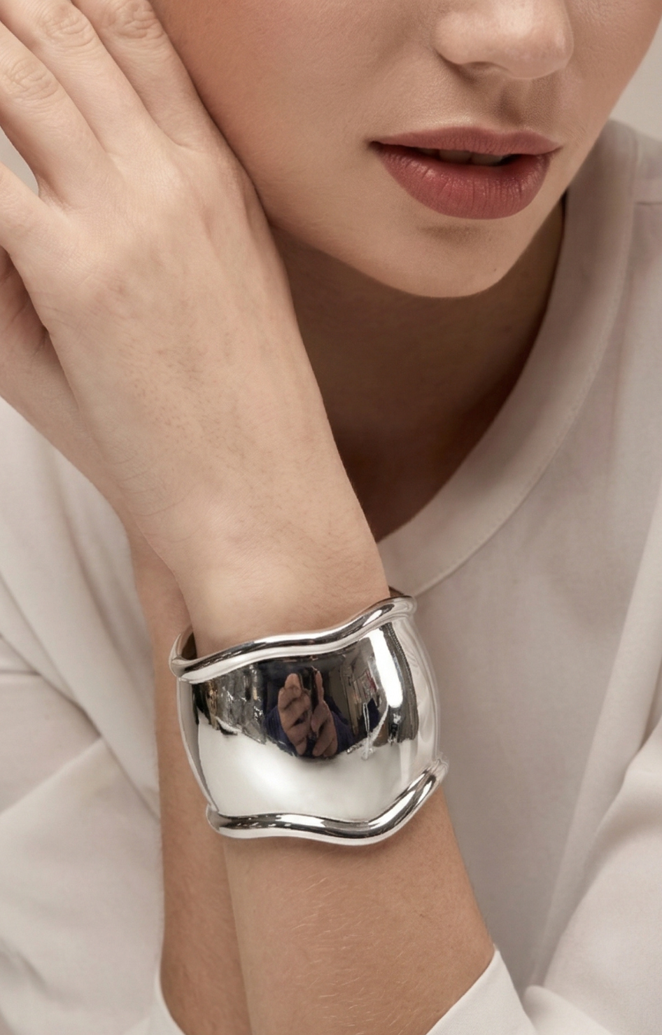 P*10-25*JOIA*BG-5744*PLATA - PULSERA Boutiquemirel 