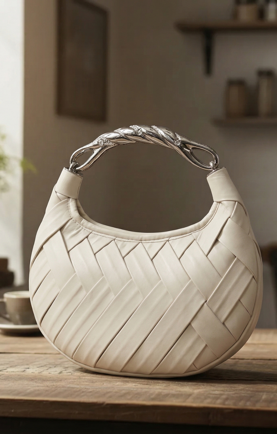 Bolso con Textura Trenzada - BOLSAS Boutiquemirel 