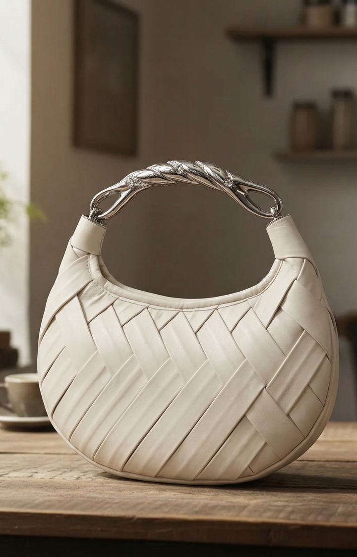 Bolso con Textura Trenzada - BOLSAS Boutiquemirel 