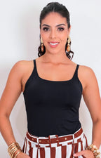 Blusa básica de tirantes