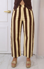 Pantalón de rayas verticales