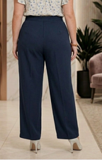 Pantalón azul con listón - PANTALON XL Boutiquemirel 
