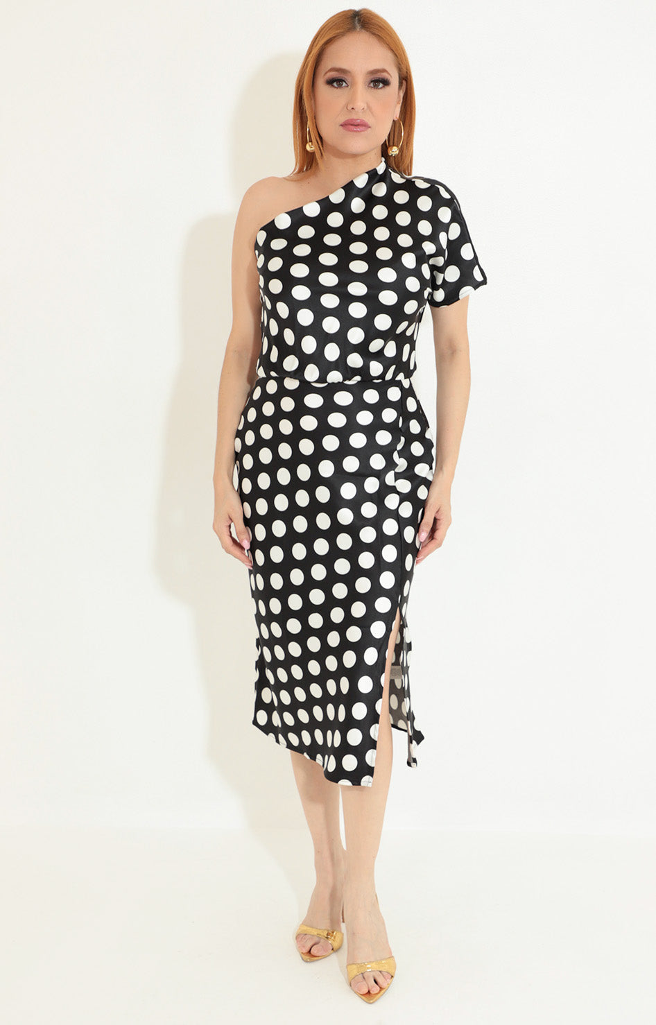 Vestido negro polka-dots - VESTIDO Boutiquemirel 