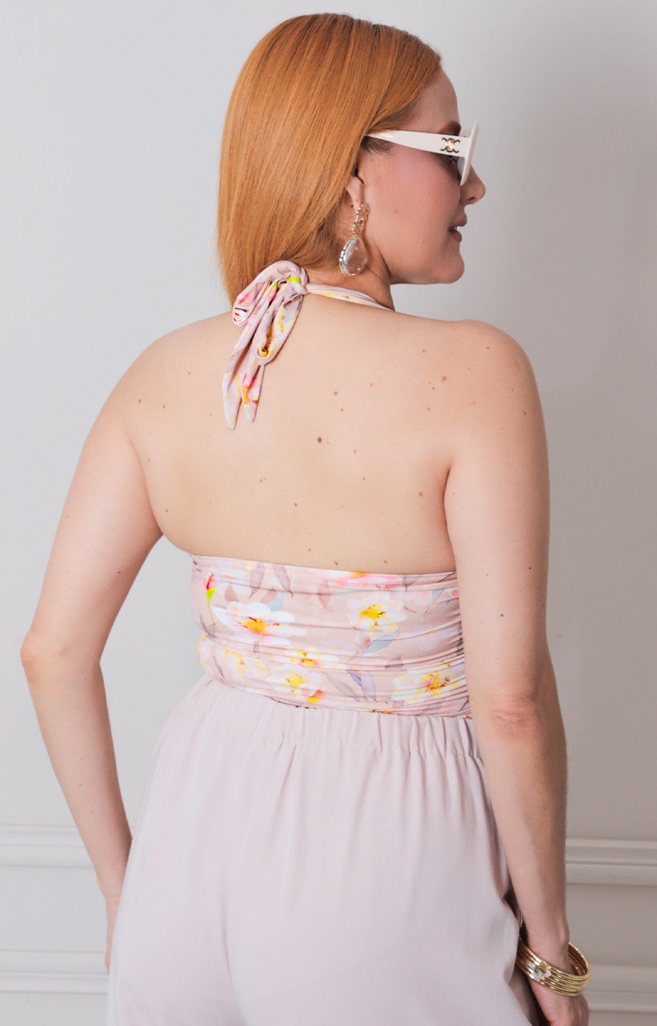 Blusa halter estampado - BLUSAS REGULAR Boutiquemirel 