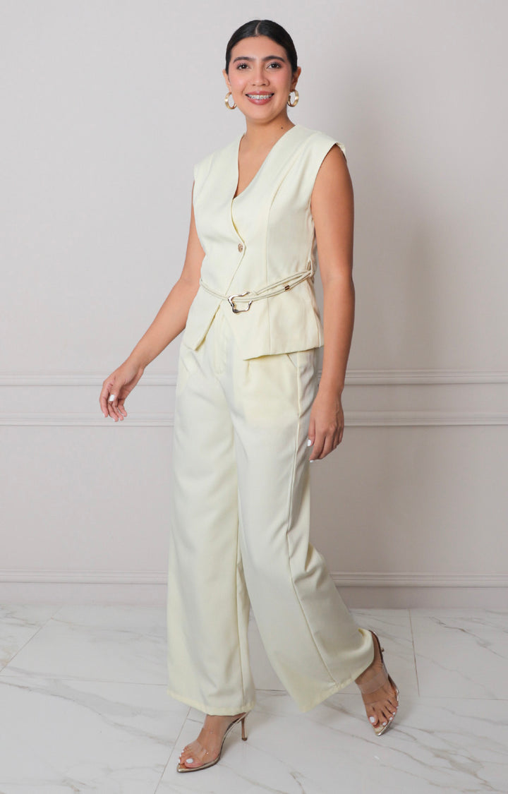 Conjunto amarillo - CONJUNTO REGULAR Boutiquemirel 