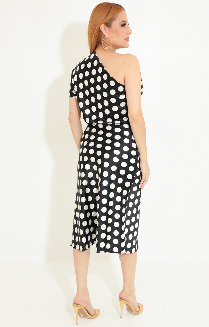 Vestido negro polka-dots - VESTIDO Boutiquemirel 