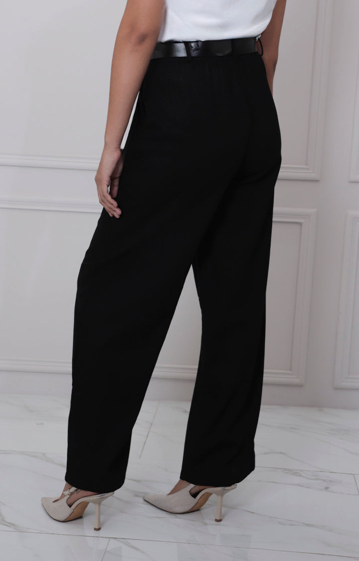 Pantalòn recto con cinturòn - PANTALON REGULAR Boutiquemirel 