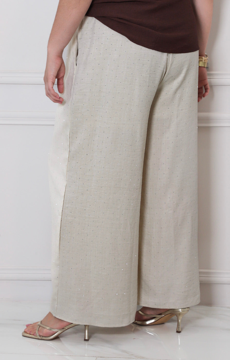Pantalòn liso con elàstico - PANTALON CURVY Boutiquemirel 