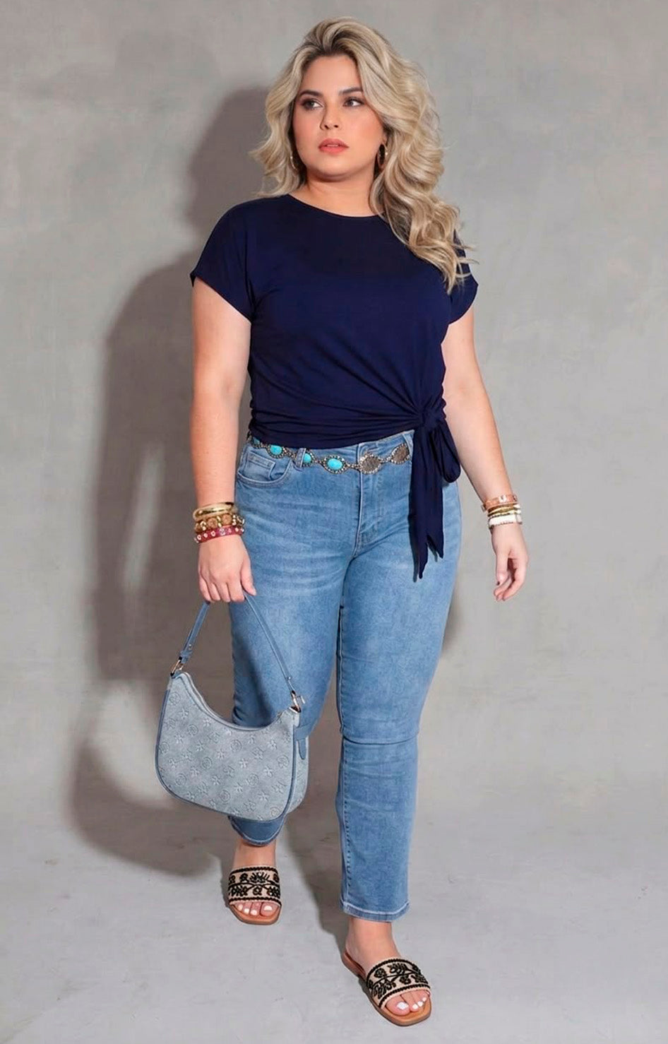Pantalón skinny denim