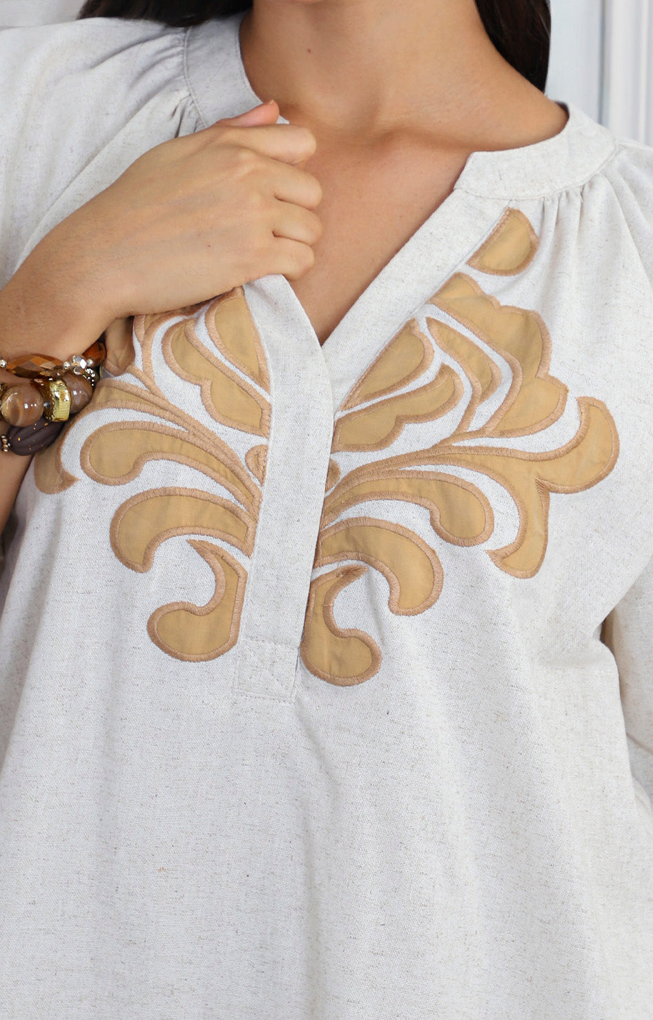 Vestido corto con estampado