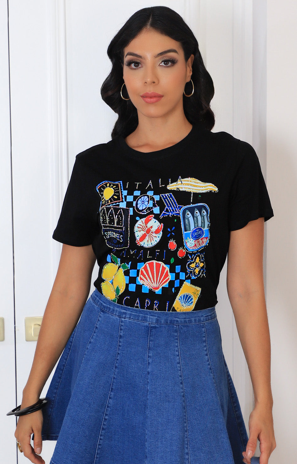 Blusa estampada