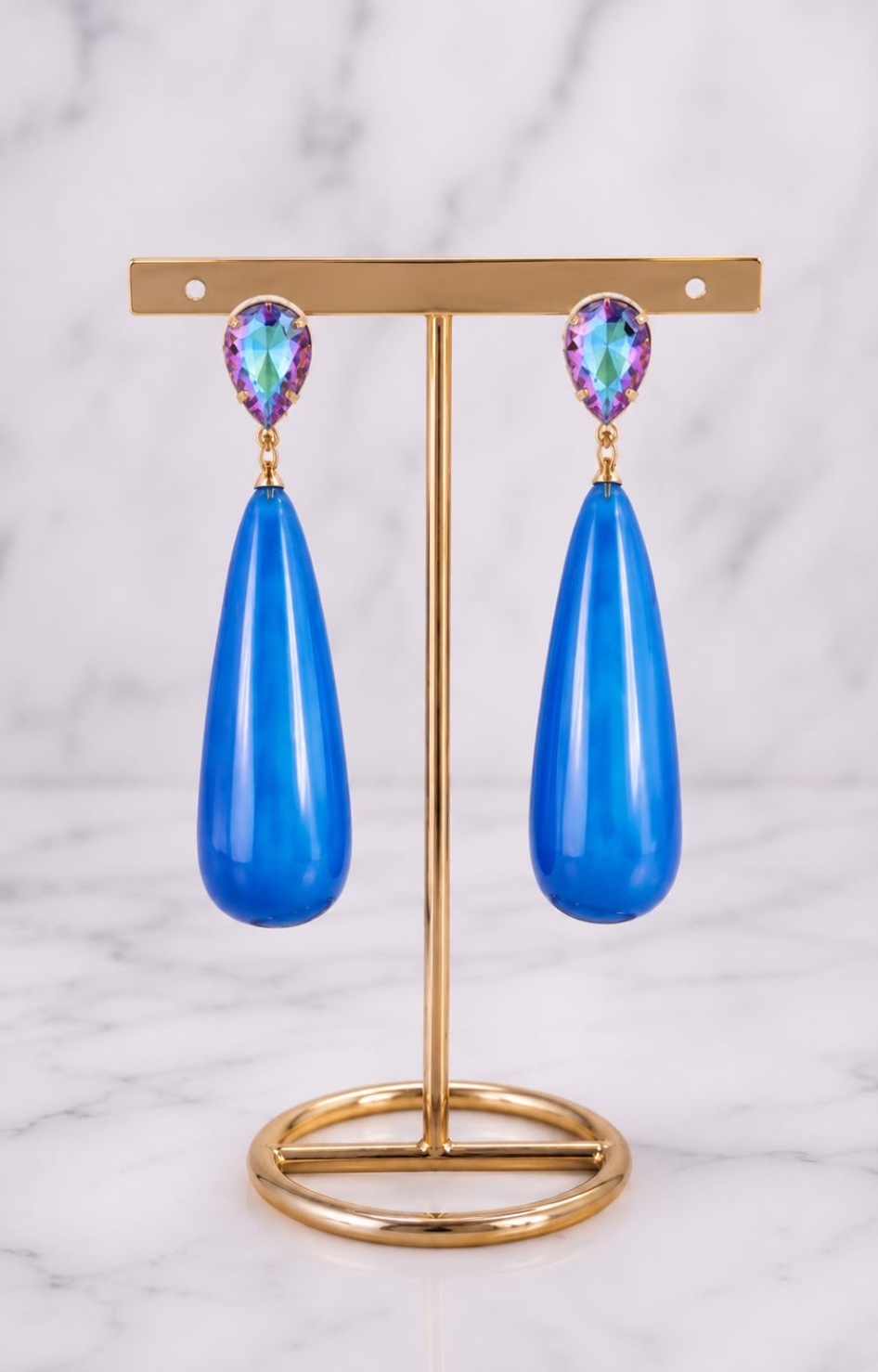 Aretes en forma de gota