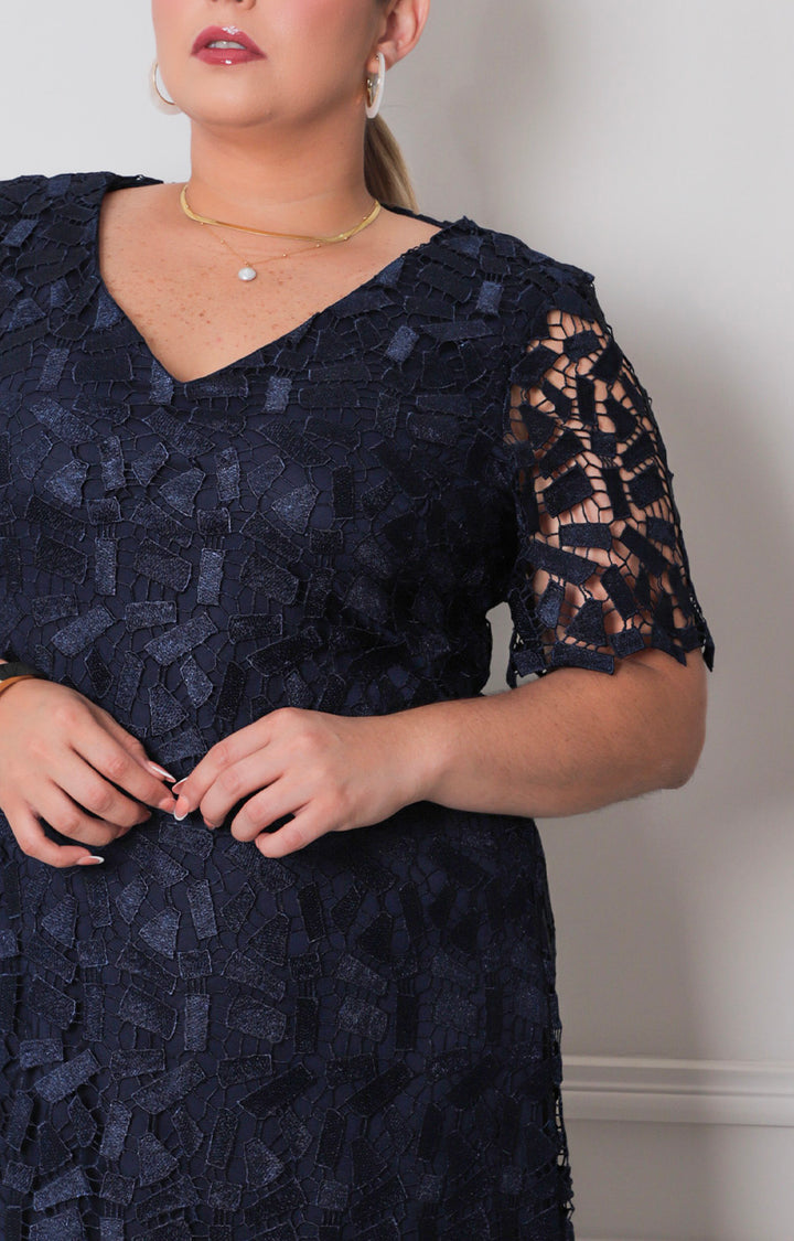 Vestido azul marino - VESTIDO XL Boutiquemirel 