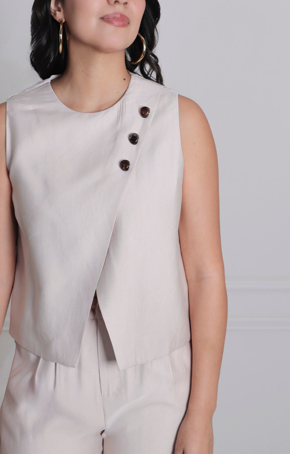 Conjunto liso con botones - CONJUNTO REGULAR Boutiquemirel 