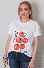 Blusa blanca tomato - BLUSAS REGULAR Boutiquemirel 