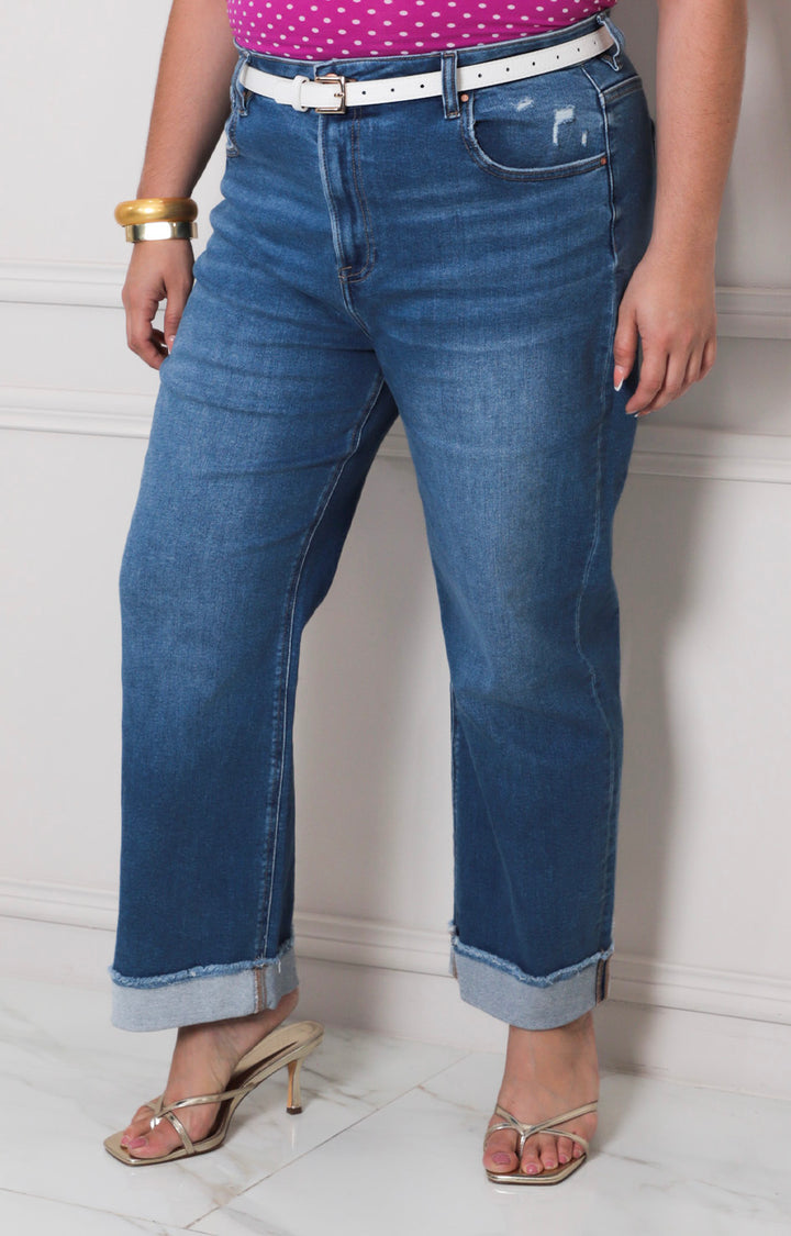 Pantalón de mezclilla azul con bolsas - PANTALON XL Boutiquemirel 