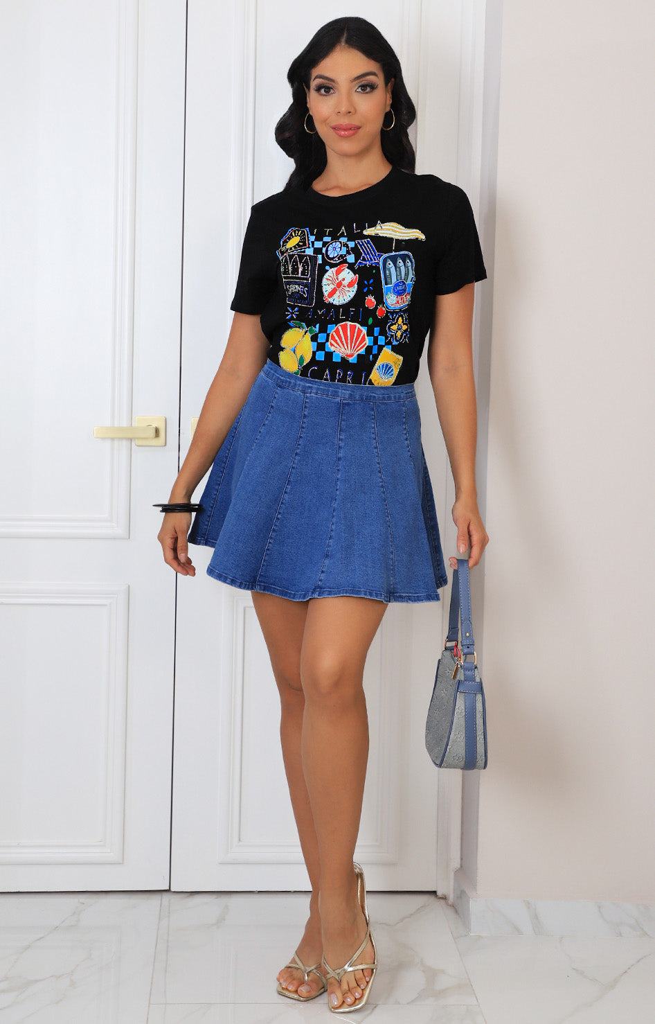 Blusa estampada