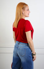 Blusa estampado gráfico 3D